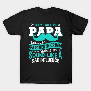 PAPA PARTNER IN CRIME T-Shirt